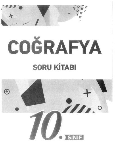 COĞRAFYA SORU KİTABI YKS Fotokopi