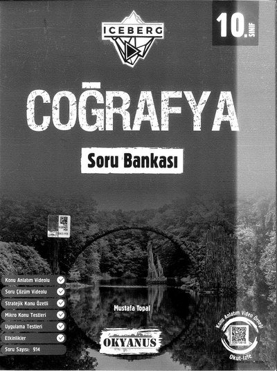 COĞRAFYA SORU BANKASI YKS Fotokopi