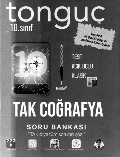 TAK COĞRAFYA SORU BANKASI YKS Fotokopi