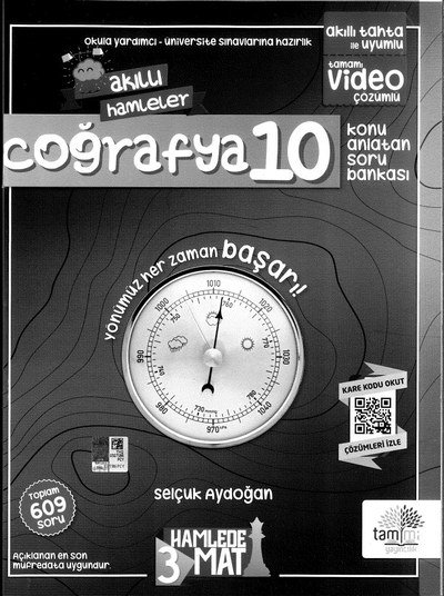 COĞRAFYA KONU ANLATAN SORU BANKASI YKS Fotokopi