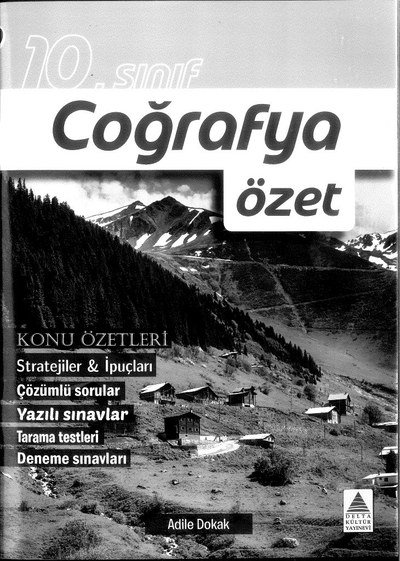 COĞRAFYA ÖZET KONU ÖZETLERİ YKS Fotokopi