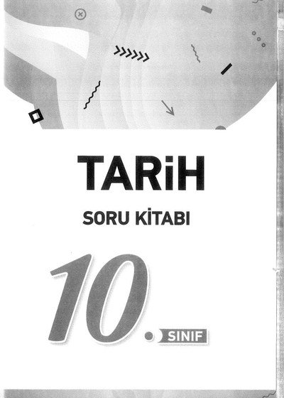 TARİH SORU KİTABI YKS Fotokopi