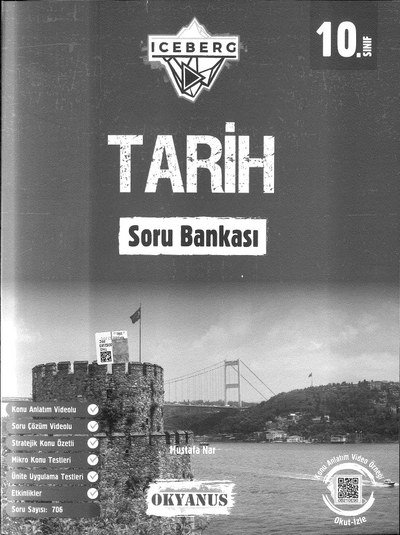 TARİH SORU BANKASI ICEBERG YKS Fotokopi