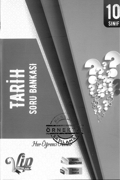 TARİH SORU BANKASI YKS Fotokopi