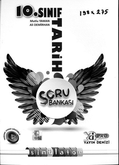 TARİH SORU BANKASI SİMÜLATÖR YKS Fotokopi