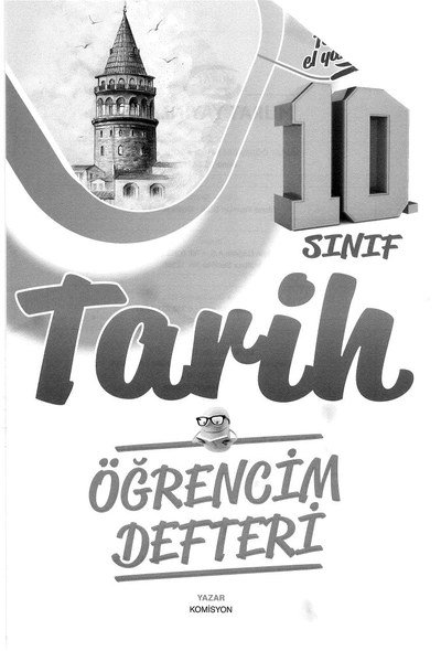 TARİH ÖĞRENCİM DEFTERİ YKS Fotokopi