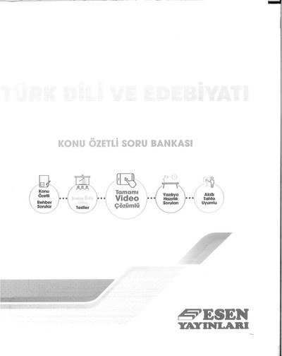 TÜRK DİLİ VE EDEBİYATI KONU ÖZETLİ SORU BANKASI YKS Fotokopi
