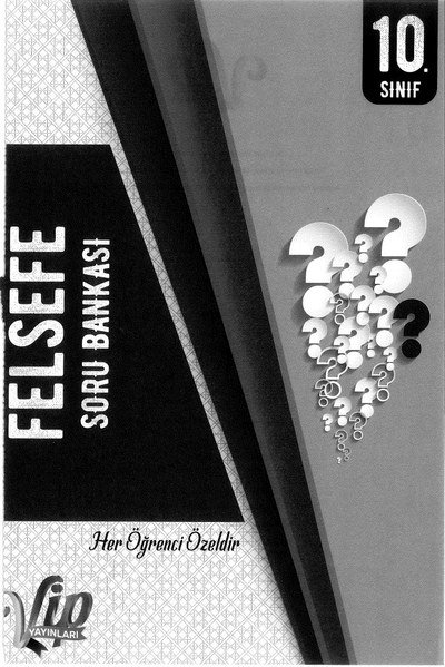 FELSEFE SORU BANKASI YKS Fotokopi