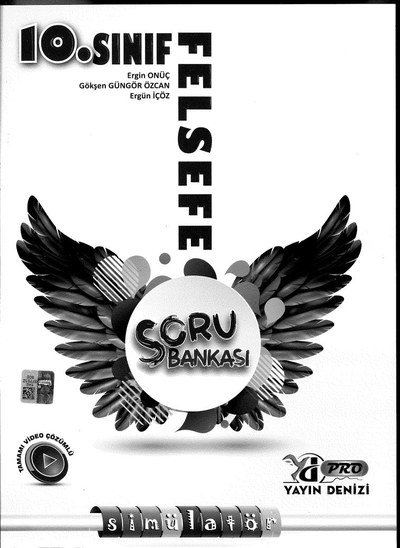 FELSEFE SORU BANKASI SİMÜLATÖR YKS Fotokopi