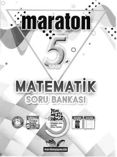 MARATON MATEMATİK SORU BANKASI YKS Fotokopi