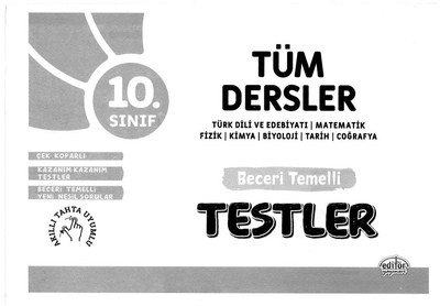 TÜM DERSLER BECERİ TEMELLİ TESTLER YKS Fotokopi