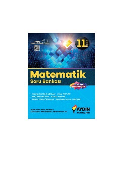 MATEMATİK SORU BANKASI TAMAMEN YENİLENMİŞTİR YKS Fotokopi