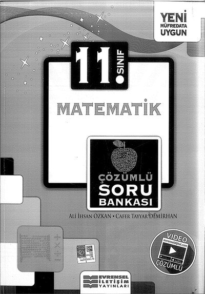 MATEMATİK YENİ MÜFREDATA UYGUN SORU BANKASI YKS Fotokopi