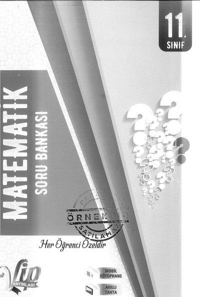 MATEMATİK SORU BANKASI YKS Fotokopi