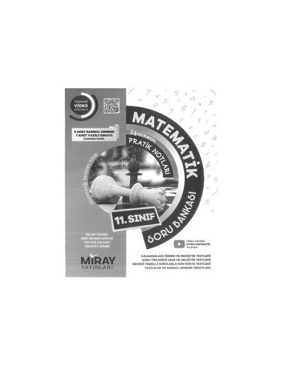 MATEMATİK ÖĞRETMENİN PRATİK NOTLARI SORU BANKASI YKS Fotokopi