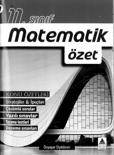 MATEMATİK ÖZET KONU ÖZETLERİ YKS Fotokopi
