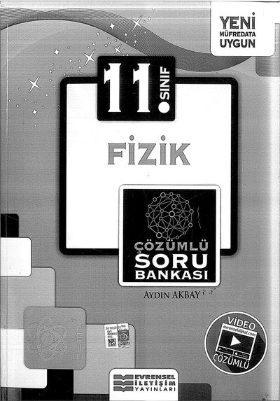 FİZİK YENİ MÜFREDATA UYGUN KONU ANLATIMI SORU BANKASI YKS Fotokopi