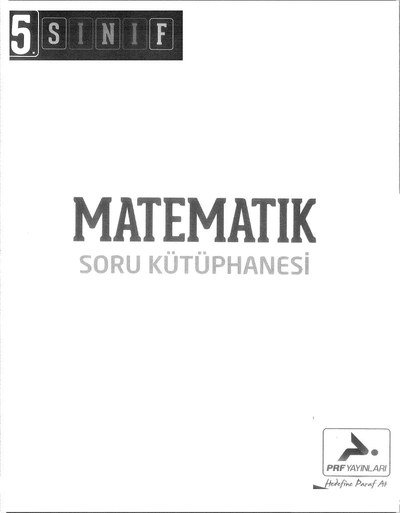 MATEMATİK SORU KÜTÜPHANESİ YKS Fotokopi