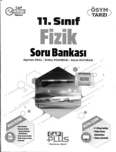 FİZİK SORU BANKASI YKS Fotokopi