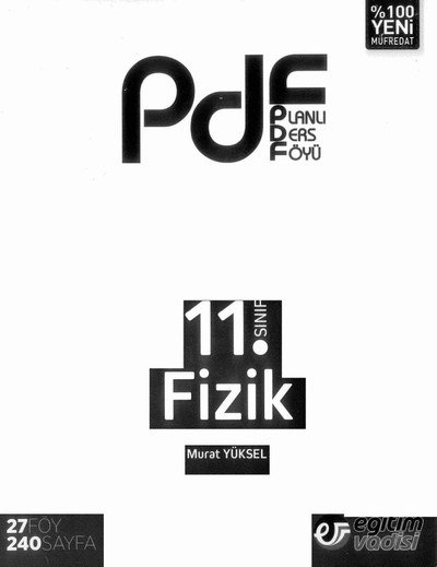 FİZİK PLANLI DERS FÖYÜ YKS Fotokopi