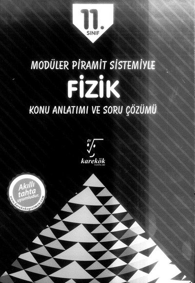 MODÜLER PİRAMİT SİSTEMİYLE FİZİK KONU ANLATIMI VE SORU ÇÖZÜMÜ YKS Fotokopi