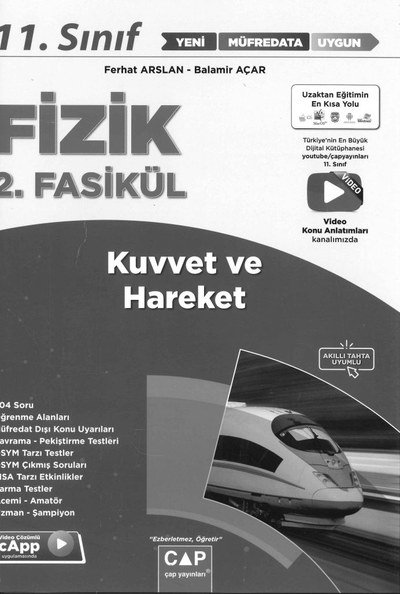 FİZİK 2. FASİKÜL KUVVET VE HAREKET YKS Fotokopi