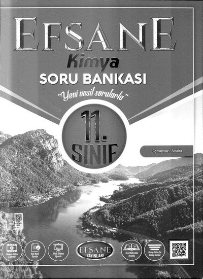 EFSANE KİMYA SORU BANKASI YKS Fotokopi