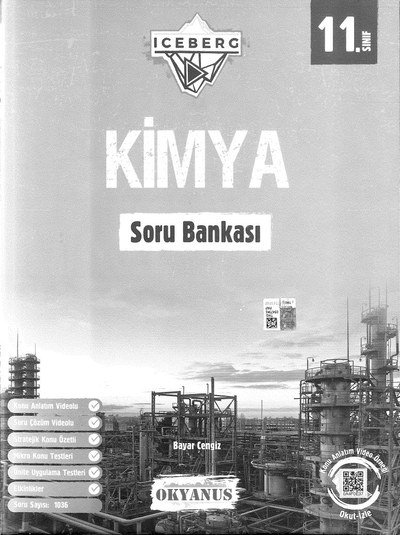 KİMYA SORU BANKASI YKS Fotokopi