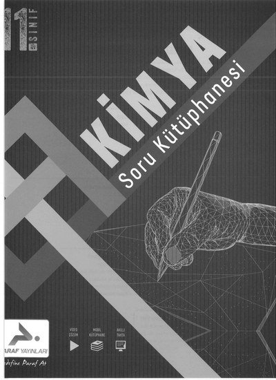 KİMYA SORU KÜTÜPHANESİ YKS Fotokopi