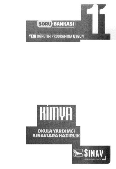 KİMYA OKULA YARDIMCI SINAVLARA HAZIRLIK YKS Fotokopi