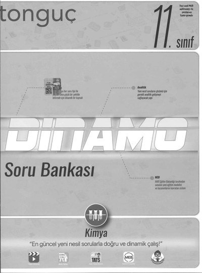 DİNAMO SORU BANKASI KİMYA YKS Fotokopi