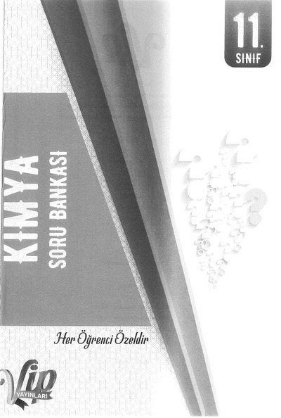 KİMYA SORU BANKASI YKS Fotokopi