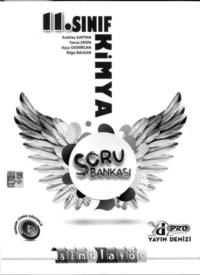 KİMYA SORU BANKASI SİMÜLATÖR YKS Fotokopi