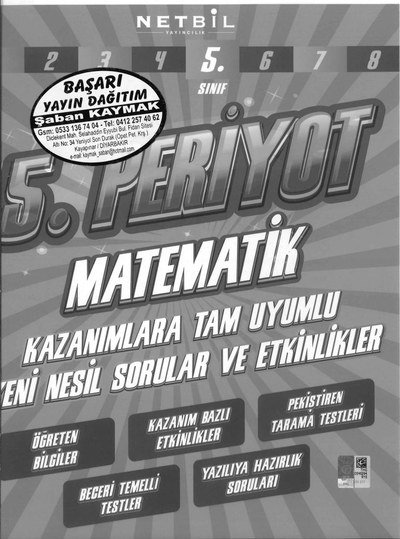 5. PERİYOT MATEMATİK SORULARI YKS Fotokopi
