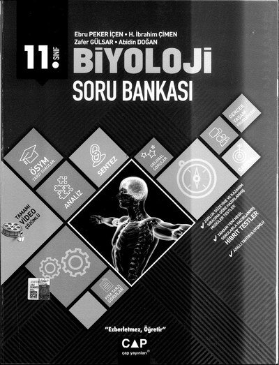 BİYOLOJİ SORU BANKASI YKS Fotokopi