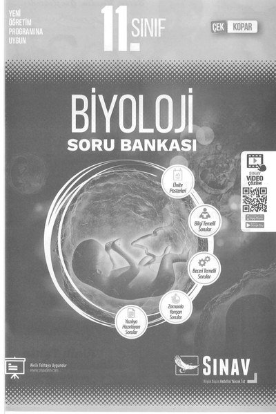 BİYOLOJİ SORU BANKASI YKS Fotokopi