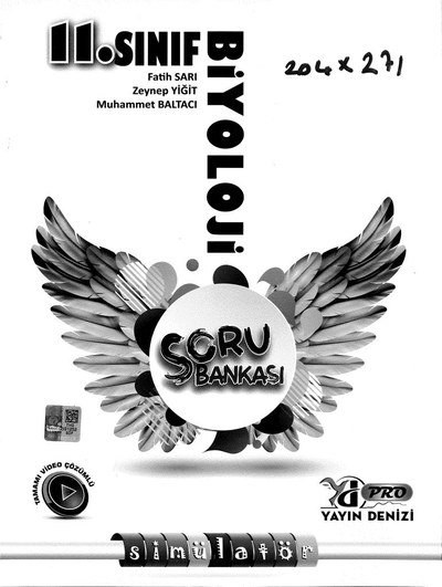 BİYOLOJİ SORU BANKASI SİMÜLATÖR YKS Fotokopi