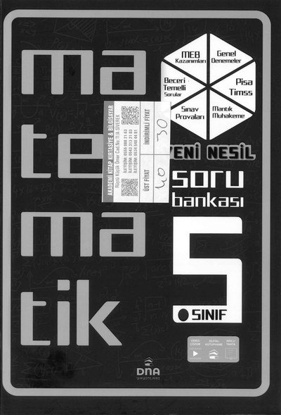 MATEMATİK SORU BANKASI YKS Fotokopi