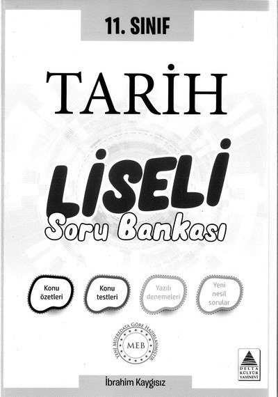 TARİH LİSELİ SORU BANKASI YKS Fotokopi