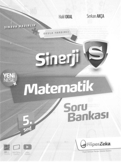 SİNERJİ MATEMATİK SORU BANKASI YKS Fotokopi