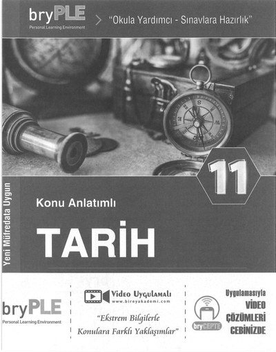 KONU ANLATIMLI TARİH OKULA YARDIMCI SINAVLARA HAZIRLIK YKS Fotokopi