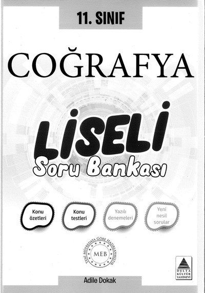 COĞRAFYA LİSELİ SORU BANKASI YKS Fotokopi