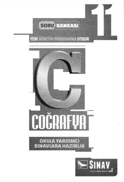 COĞRAFYA SORU BANKASI YKS Fotokopi