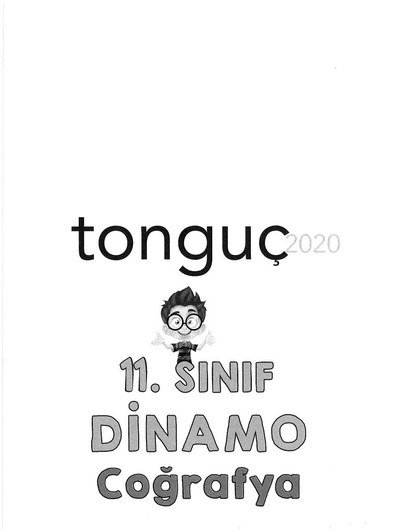 DİNAMO COĞRAFYA SORU BANKASI YKS Fotokopi