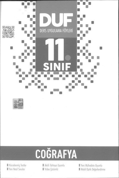 DERS UYGULAMA FÖYLERİ COĞRAFYA YKS Fotokopi
