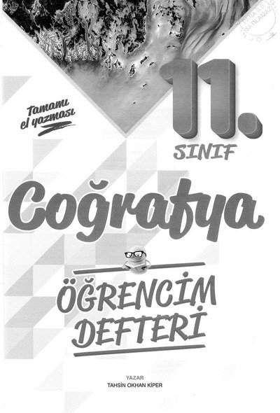 COĞRAFYA ÖĞRENCİM DEFTERİ YKS Fotokopi