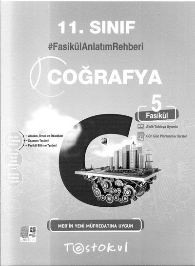 COĞRAFYA FASİKÜL ANLATIM REHBERİ YKS Fotokopi