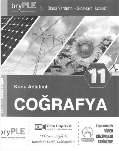 KONU ANLATIMLI COĞRAFYA YKS Fotokopi