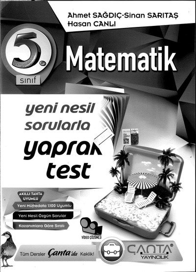 MATEMATİK YENİ NESİL SORULAR YKS Fotokopi