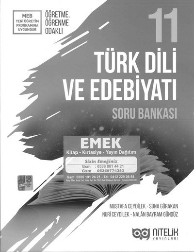 TÜRK DİLİ VE EDEBİYATI SORU BANKASI YKS Fotokopi